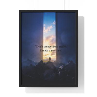 Create your reality epic poster